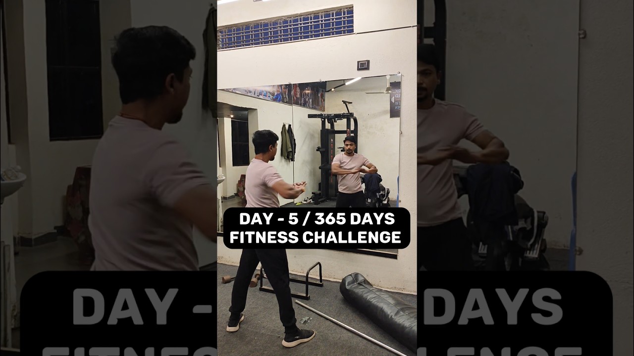 Day 5 Chest Workout 💪 | Full Chest Gym Training | 365 Days Fitness Challenge 