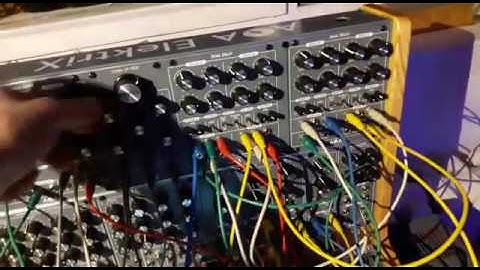 AQA Elektrix Modular Case with new VCO Session 1