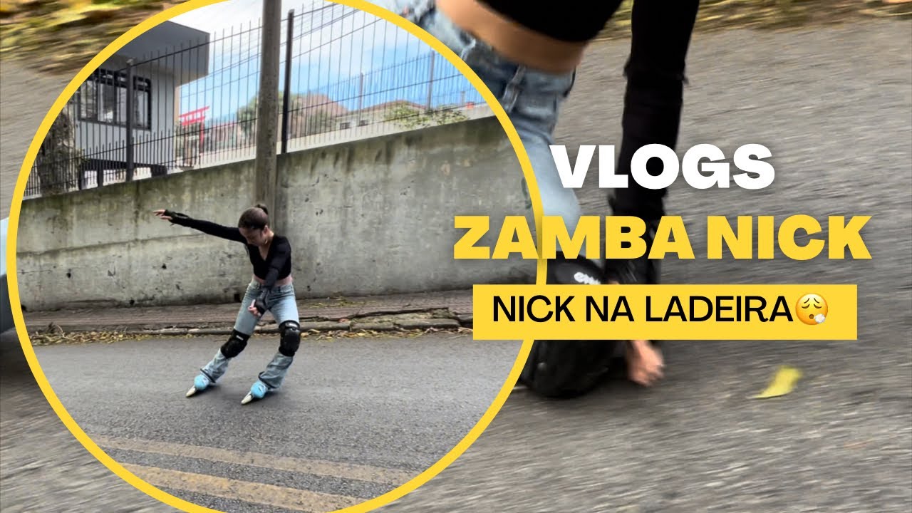 Deu ruim pra Nick na ladeira