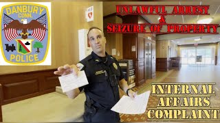 "I WILL NOT LET THIS GO!" FILING IA COMPLAINT AGAINST TYRANT OFFICER! IA HIDES FROM ME! (FOLLOW UP)