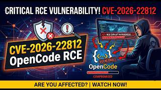 ⚠ CVE-2026-22812: OpenCode Unauthenticated RCE Exploit | Ethical Hacking Bangla