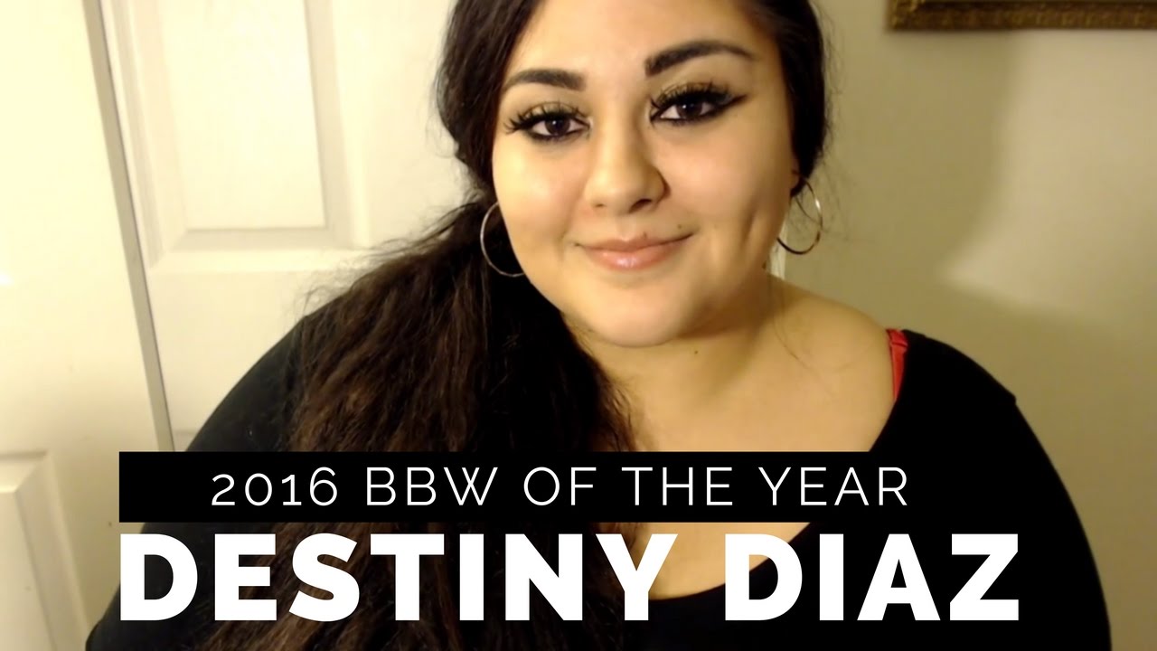 1280px x 720px - YouTube Interview with 2016 BBW of the Year, Destiny Diaz ...