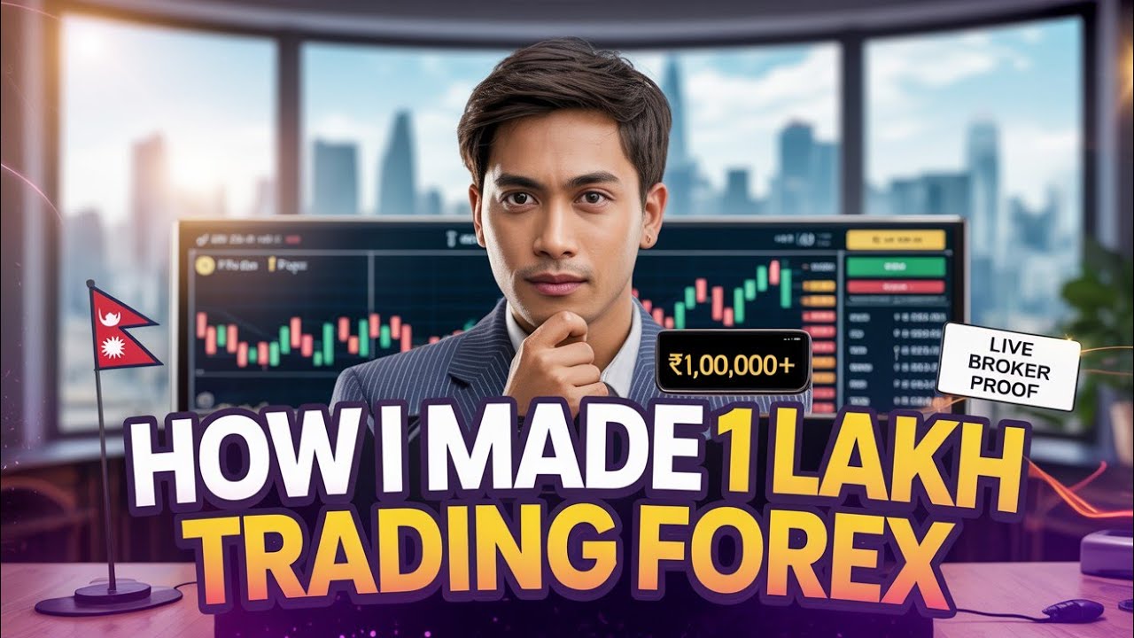 How I Made ₹1 Lakh Trading Forex | Full Broker Proof & Strategy ...