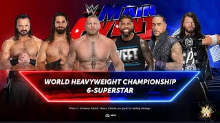 WWE 2K24 World Heavyweight Elimination Match