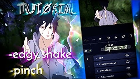 Edgy Shake & Pinch Tutorial - AMV Tutorial (Alight Motion)