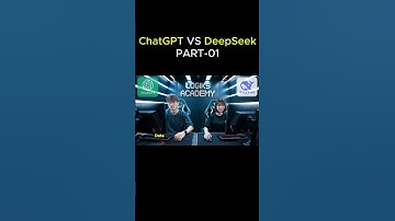 Chat GPT vs DeepSeek | Part-01  #chatgptvsdeepseek #deepseekvschatgpt #chatgpt #deepseek