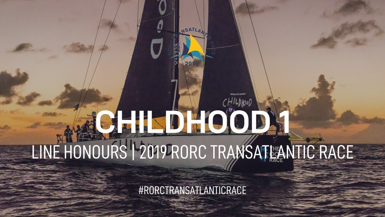Childhood 1 Wins the IMA Trophy | RORC Transatlantic Race