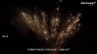 Wyrzutnia TXB855 HIGH VOLTAGE 1 - 100 strzałów 20 mm