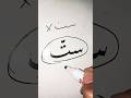 SITTUN ⭐⭐⭐⭐⭐⭐ #calligraphy #art #short