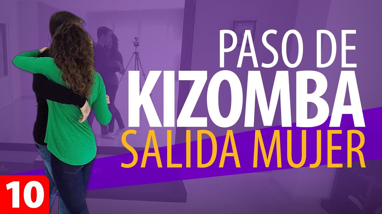SALIDA de la MUJER | Pasos de KIZOMBA | Aprender a Bailar Kizomba – Kizomba para Principiantes #10