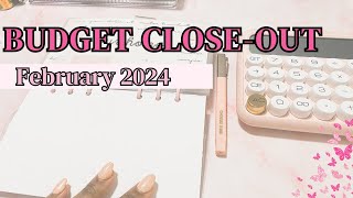FEBRUARY BUDGET CLOSE-OUT | Step-by-Step