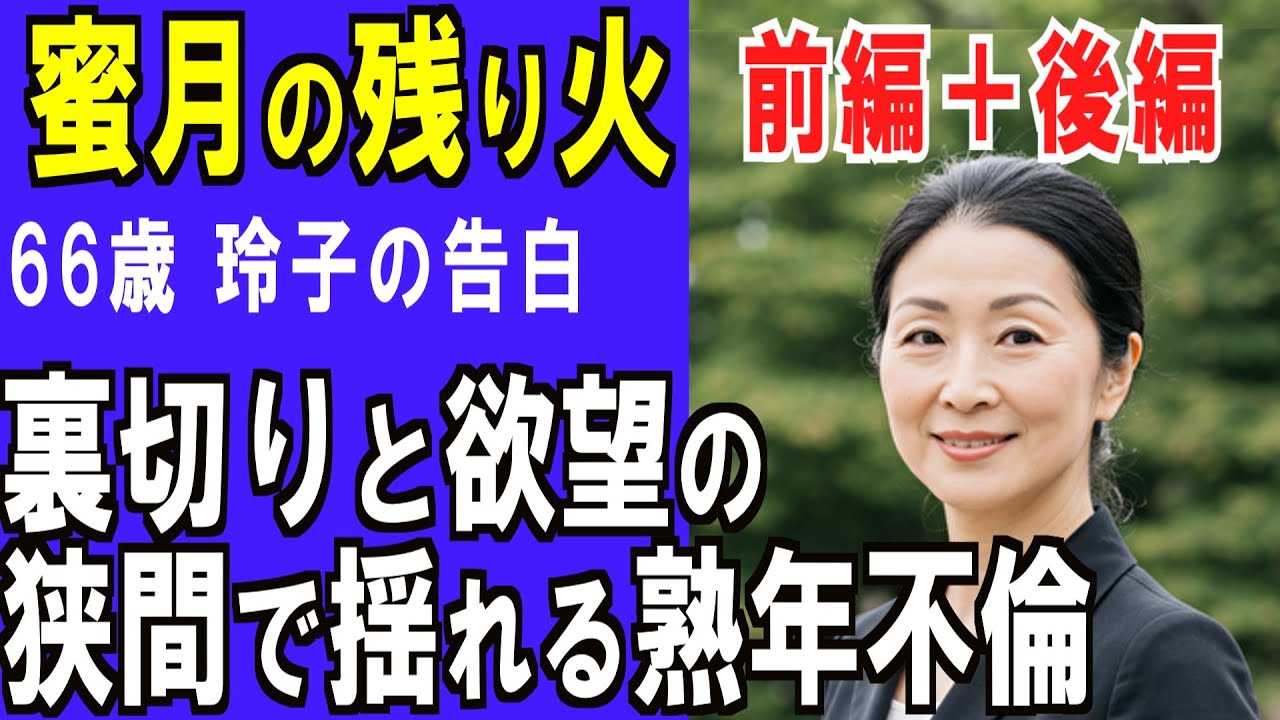 【高齢者 恋愛】蜜月の残り火 -新たな輝き-人生の素晴らしき贈り物 心満たす愛の再来 #シニアの恋愛倶楽部 #シニア恋愛 #大人の恋愛  #セカンドライフ #熟年恋愛