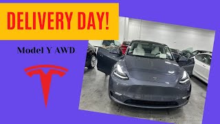 Tesla Model Y Pickup Day