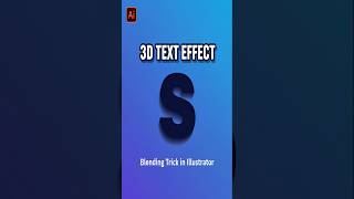 Easy Blending Trick in Illustrator #speed #photoshop #digitalart #design #viral #illustrator