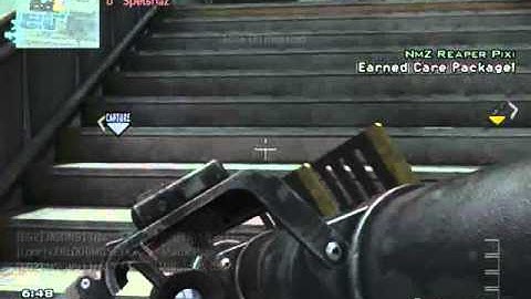 MW3: Cross map throwing knife on Underground