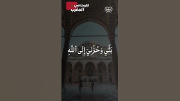 قَالَ إِنَّمَا أَشْكُو بَثِّي وَحُزْنِي إِلَى اللَّهِ  |  #القرآن_الكريم | سورة يوسف