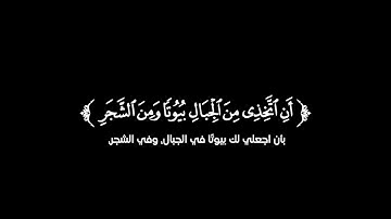 كروما شاشة سوداء قرآن كريم --تلاوة من سورة النحل  --القارئ عبدالباسط عبدالصمد --