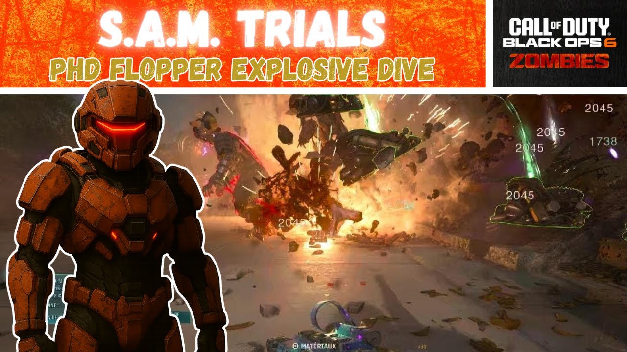 [BO6] S.A.M. TRIAL : PHD Flopper Explosive Dive | Call of Duty 🤿 - YouTube