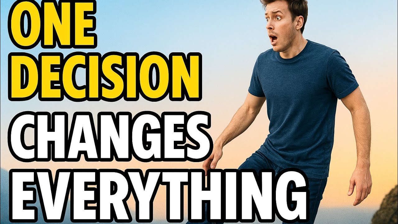 This One Decision Will Change Your Life Forever Motivational video 