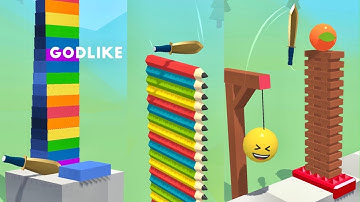 Slice It All! 🥰Games 🔪All Levels Walkthrough Gameplay Android, iOS New UPDATE V.18