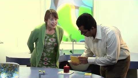 Primary Science Demonstrations: Carbon from a Candle