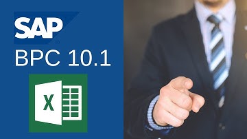 BPC 10.1 - Creating a report in SAP BPC 10.1 using the Excel Client (Level 2)