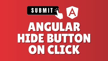 How to hide a button after click in Angular?