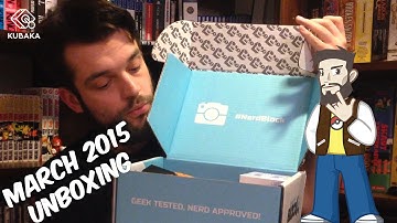 Nerd Block Unboxing March 2015