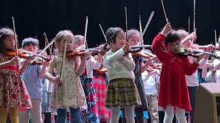 2.11.24 Estelle's first violin group recital finale (age4)