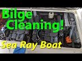 Cleaning The Boat Bilge