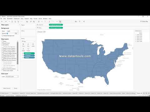 💡 Tableau Tutorial 124 - How to Enable Tableau Map Layers