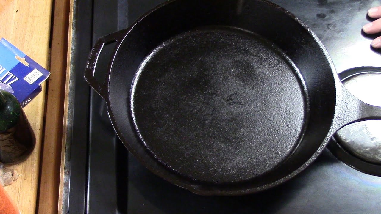 TheMudbrooker's Guide to Cast Iron: Lodge Rust Eraser 