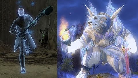 GW2 - Solo Guardian - First boss story mode Ascalonian Catacombs ( 15 secs)