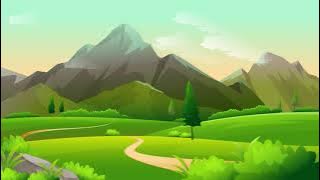Full HD Free Download Scenery Animated Background | Cartoon Background | Nature Landscape Background