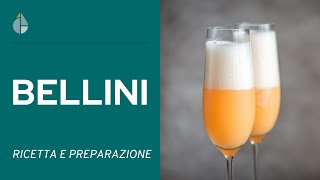 Il cocktail BELLINI non è PERFETTO se non ha una bella schiuma