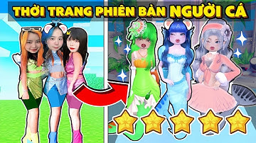 Mèo Simmy Sammy Và Kamui Chơi Game Thời Trang Phiên Bản Người Cá SLAY Trong ROBLOX !!