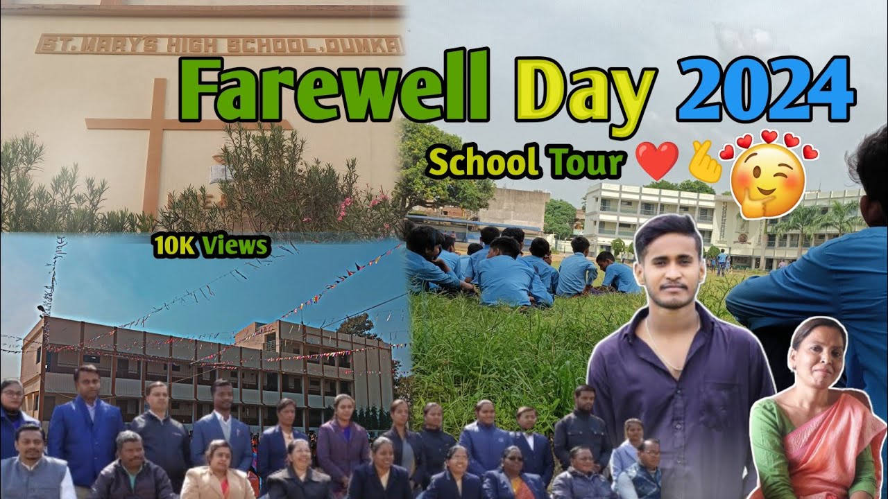 School Farewell 2k24 🕺| Class 10 | Sumit Yadav Vlogs #dailyvlog - YouTube