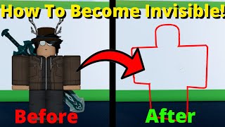 Roblox Jailbreak Brand New Invisibility Glitch | How To Turn Yourself Fully Invisible!