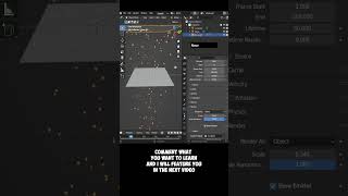 Quick and Easy 3D Rain in Blender