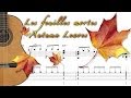 Les Feuilles Mortes - Autumn Leaves - FINGERSTYLE CLASSICAL GUITAR