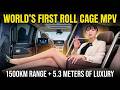 2026 Arcfox Wendao V9: 1500km Range Fortress on Wheels? World's First Roll Cage MPV!