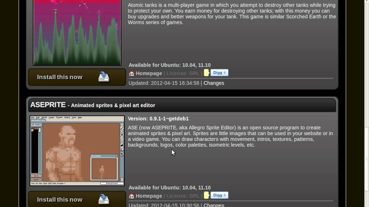 Tutorial giochi per ubuntu