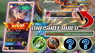 BEATRIX DAMAGE HACK BUILD 😱😱! YOU WON'T BELIEVE IT WORKS! EASY SAVAGE 🔥🔥🔥