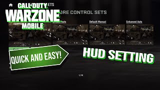 Tips: How to Save HUD Setting in Warzone Mobile