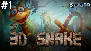 1 - Create A 3D Snake Game In Unity - Importing Assets And Preparing Our Gameplay Scene