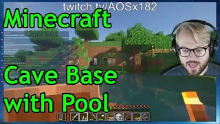 Highlight: Minecraft MTV Cribs  Cave Base with Pool