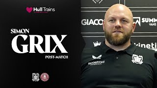 Simon Grix (Post-Match vs Wigan Warriors)