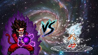 Xeno Vegito SSJ4 V3 OP VS Sonic TP V4 OP (all forms) in Jump Force Mugen