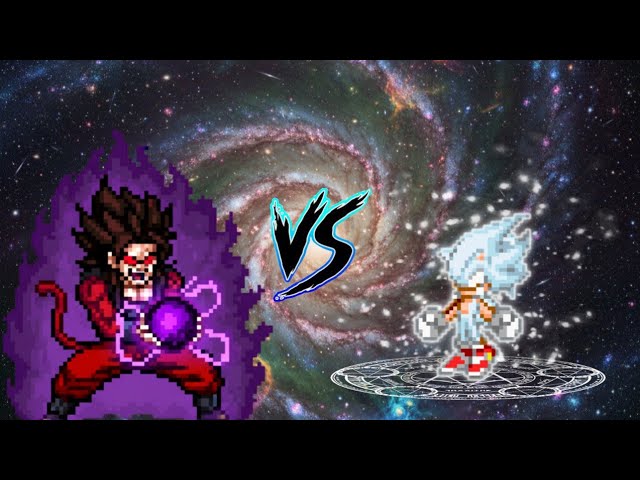 Xeno Vegito SSJ4 V3 OP VS Sonic TP V4 OP (all form) in Jump Force
