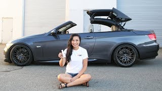 How to maintain a convertible roof - Lubricate rubber seals with Gummi Pflege - BMW - Fix creaking